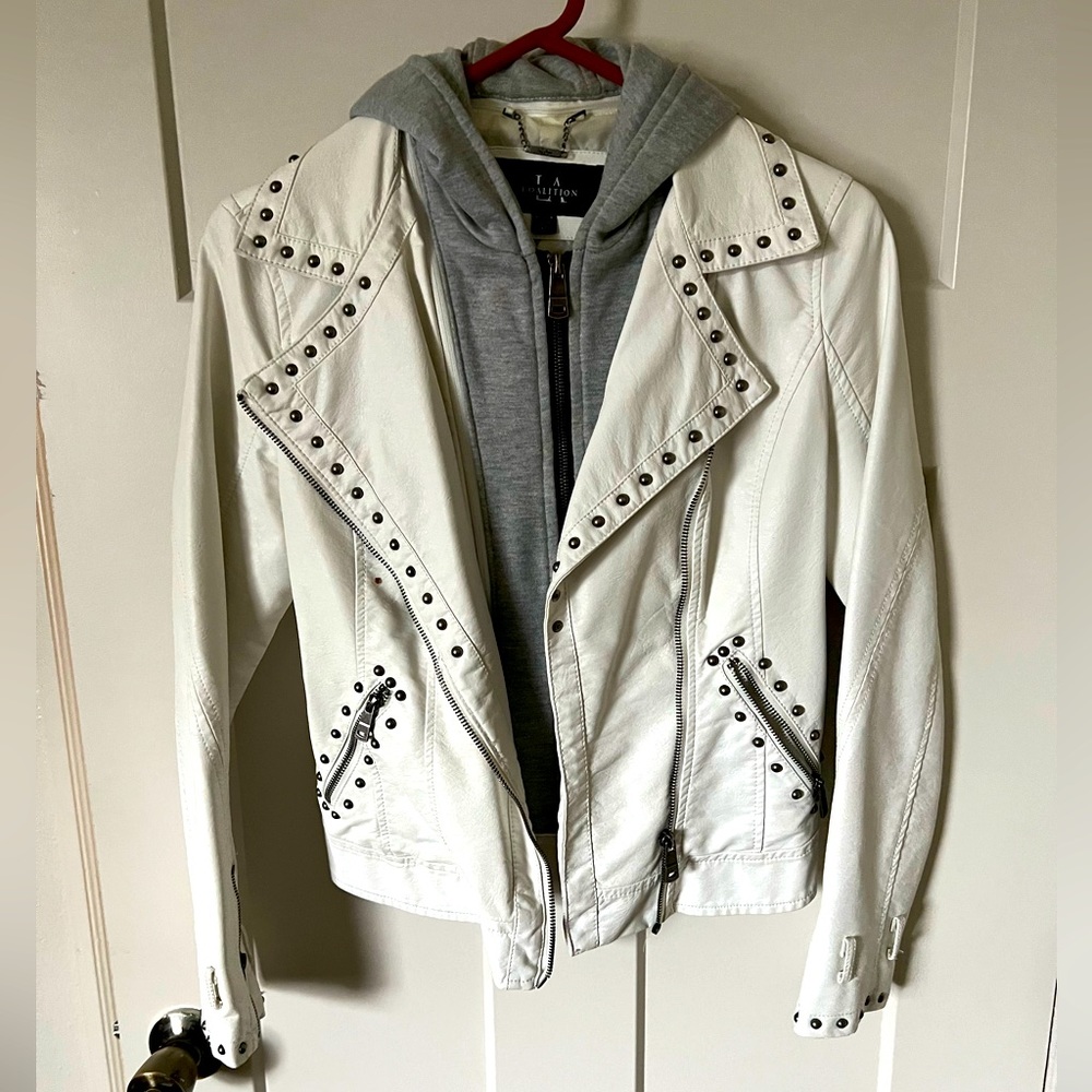 LA Coalition Faux Leather Jacket